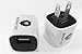 BigKat LLC, USB Wall Charger Single Port (5V-1Amp) Portable Charger Plug - iPhone 7 / 6 / 5 / 4 (2 PACK)