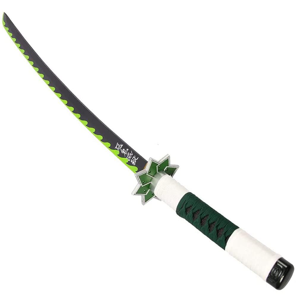 Kimimara Demon Slayer Sword - Bamboo Cosplay Blade Kamado Tanjirou Halloween Cosplay Party Anime Christmas Stocking Filler Gift Shinazugawa Sanemi - Child Size