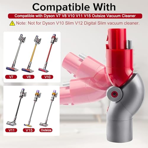 970790-01 Vacuum Cleaner Quick Release Bottom Furniture Adapter for Dyson V7 V8 V10 V11 V15 Outsize