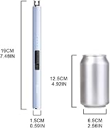 SUPRUS Electric Lighter Arc Windproof USB Rechargeable Blue view 6