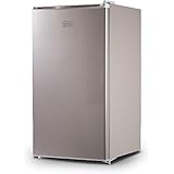 BLACK+DECKER BCRK32V Compact Refrigerator Energy Star Single Door Mini Fridge with Freezer, 3.2 Cubic Ft., VCM