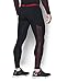 Under Armour Men's HeatGear Armour Printed Compression Leggings, Black (002), Small