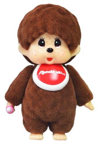 World's Smallest Monchhichi Surprise Mystery Box for Collectors and Fans Ages 6 and up, Includes one Surprise minature Flocked Monchhichi Toy, 6 Colors to Collect, Style Selected at Random
