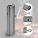 HUOWA Torch Cigar Lighter, 3 Jet Flame Butane Refillable Cigar Lighter with Punch and Replaceable Flint