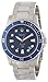 Bulova Men's 98B130 Marine Star Blue Dial Bracelet Watch