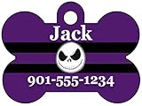 Disney Nightmare Before Christmas Jack Skellington Personalized Dog Tag Pet Id Tag