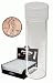 Coin Storage Tubes, Clear Plastic w/Screw on Tops for Pennies (Qty = 10 Tubes) by BCW primary