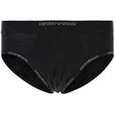 Emporio Armani mens Logo Trim 2 Pack Brief