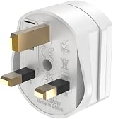 Swiss Edge UK Electric Shaver Toothbrush Adaptor Plug 2P to 3P Converter view 3