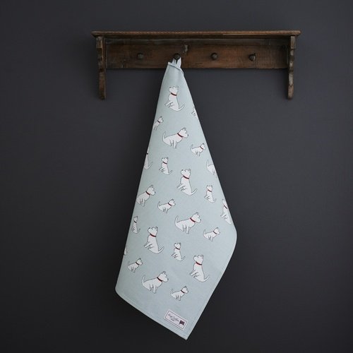 Tea Towel - Westie by Sweet William