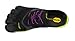 Vibram Women's Bikila Evo Road Running Shoe, Black/Yellow/Magenta, 37 EU/6.5-7 M US
