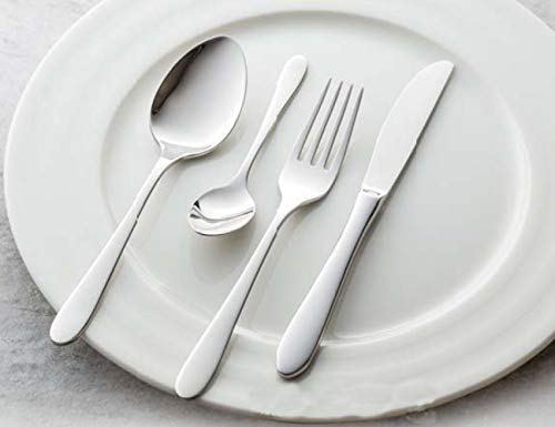 Fine Dine 766514 Como 18/10 Chromium-Nickel Steel Dessert Fork, 187mm Diameter