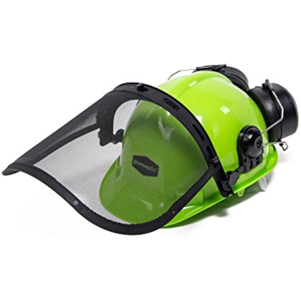 GWSH0 Chainsaw Safety Helmet With Earmuffs Garden " Outdoor