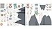 WallPops WPK2578 Laid Back Llamas Wall Art Kit, Grey
