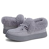 TINSTREE Winter Flat Boots Warm Durable Shoes