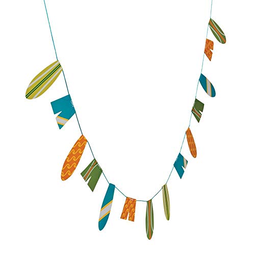 Paper Surfâ€™s Up Birthday Garland