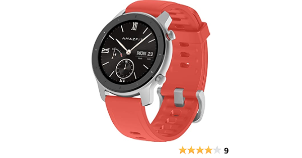 Amazfit GTR 42mm - Smartwatch Coral Red : Amazon.es: Electrónica