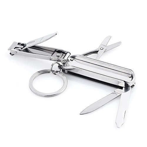 Kowell, Multi Tool Nail Clippers, Multi Purpose Pocket Knife, Nose Hair