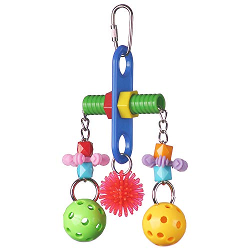 Super Bird SB1087 Tug O’War Bird Toy, Small/Medium Bird Size, 6″ x 3″ x 1″