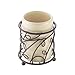 iDesign Twigz 4-Piece Bathroom Accessory Set with Soap Dispenser, Toothbrush Holder, Tumbler, and Soap Dish - Vanilla/Bronze