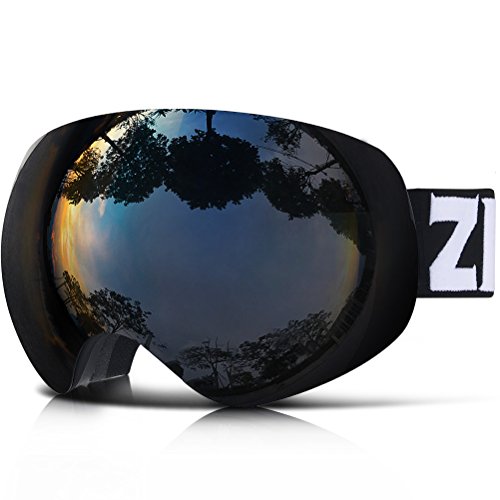 ZIONOR-Lagopus-X10-Ski-Snowboard-Goggles-with-FrameFrameless-Mode-REVO-Reflective-Sphercial-Detachable-Lens