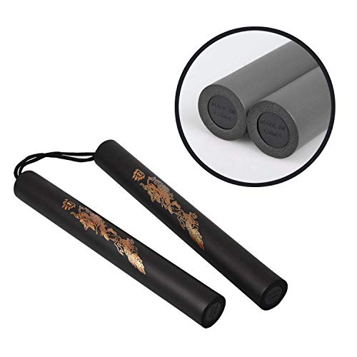 Jandays Nunchakus-Foam Safe Rubber Martial Arts Nunchakus for Kids/Beginner Practice