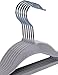 Utopia Home Non Slip Velvet Hangers with Felt - (Grey, Pack of 50)