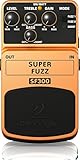 Behringer Super Fuzz Sf300 3-Mode Fuzz Distortion Effects Pedal (Electronics)