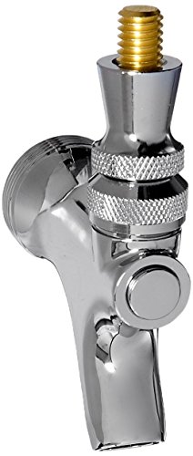 1 X Draft Beer Faucet with Brass Lever- Chrome