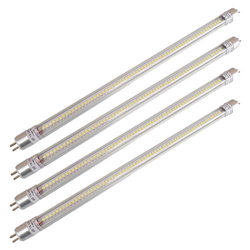 LEGELITE Led Tube Light T5 12″ 5W 12V DC 500LM 3000K, Perfect F8T5 Florescent Tube Replacement for RV, Motorhomes, Trailers,Marine, Boat (T5 Warm White, 4 Pack)