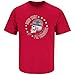 Smack Apparel Ohio State Football Fans. Ohio True 'Til The Day I'm Through Red T-Shirt (Sm-5X)