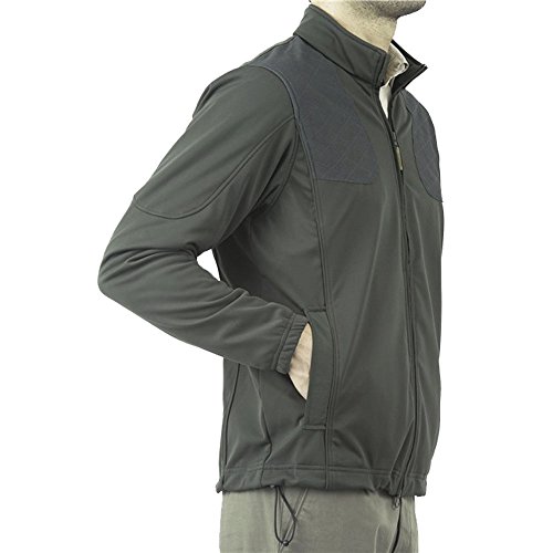 Beretta Men's Active Fleece Jacket, Grey/Green, Large