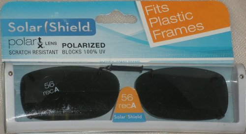 Solar Shield 56 Rec A Polarized Clip On Sunglasses