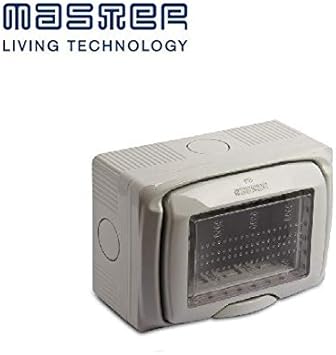 caja Pared IP55 3 Módulos: Amazon.es: Bricolaje y herramientas