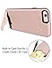 iPhone 6 Plus Case, Taken [Card Slot] [KickStand] Dual Layer Hybrid Shockproof Case Cover for Apple iPhone 6 Plus/6S Plus (Rose Gold)