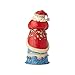 Enesco Jim Shore Heartwood Creek Coastal Santa with Fish Scene