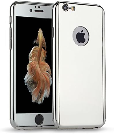 iPhone 6 / 6s Plus case,iLapland Ultra Thin Mirror Case Full Body Coverage Protection Slim Mirror Case with Tempered Glass Screen Protector for Apple iPhone 6 Plus