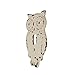 Gloss White Cast Iron Hoot OWL Single Switch Cover Plate