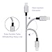 Cordify 3Pack 6FT Extra Long Nylon Braided 8pin Lightning to USB Cable Charging Cord Wire Compatible iPhone 7,7 Plus,6s,6s plus,6plus,6,5s 5c 5,SE,iPad Mini, iPad Air,iPad5,iPod.