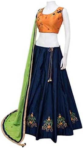 Diwali Special Indian Designer Lehenga Choli Embroidery Work Pary Wear Lehenga Choli 130