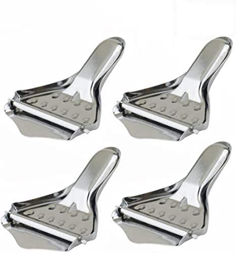 OFKPO 4 Pcs Stainless Steel Lemon Juice Extractor Manual Lemon Clip Squeeze