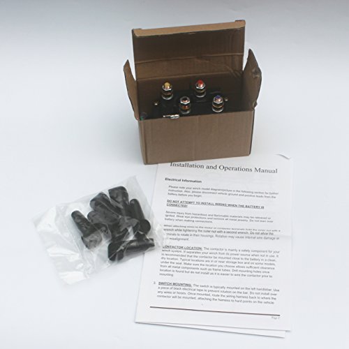 kipa Winch Solenoid Relay 12V 250A for ATV UTV SUV Jeep Trailer Hydraulic Pump Lift Jack Replace OEM Part # 63070 62135 74900 2875714 70715 with Waterproof Caps and Instruction Manual - Image 4