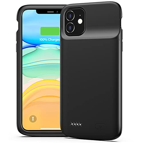Battery Case for iPhone 11, Upgraded 5000mAh Swaller Portable Charging