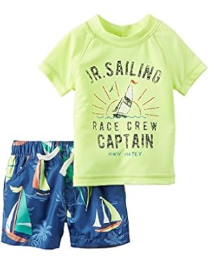 Baby Boys' Sailing Swim Set