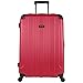 Kenneth Cole Out of Bounds Lightweight Durable Hardshell 4-Wheel Spinner Cabin Size Travel Suitcase, Red, 28-Inch Checked