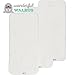 Changing Pad Liners Bamboo Reversible 3-Pack - Softer, Thicker, No Stain 3 Layer Design. Panda Pads - A Waterproof Mat to Cover Your Diaper Changing Table, Changing Pad or Mattress Pad. Great Gift!