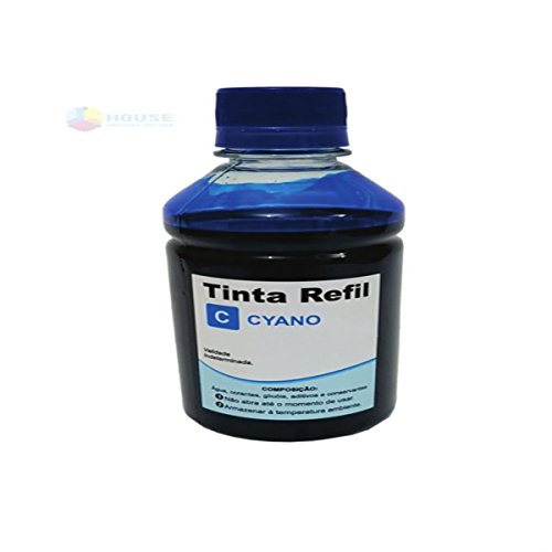 Tinta Universal Para Recarga De Cartuchos Hp, Lexmark, Canon 1 Litro Azul