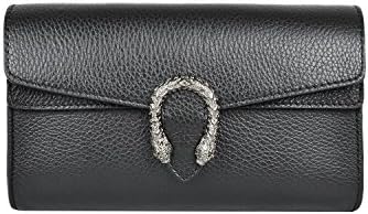 RACHEL PEBBLE Italian leather women's super shoulder handbag flap cross-body bag metal chain bag pebble grained leather