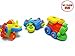 Take Apart Toy - 3 Piece Vehicle Building Set with Airplane Motorcycle and Train - Includes Plastic Tools for Disassembly | Assembly Toys for Boys and Girls - DIY Fix It Tool Set Assembly Kit