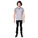 Lucky Brand Men's Notch Shirt, Heather Grey, X-Large